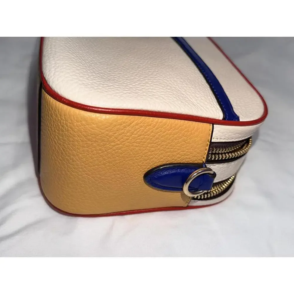 Coach Jes Crossbody In Colorblock Pebble Leather C7682 - Picture 8 of 9